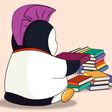 Studying What Do You Want GIF by Pudgy Penguins