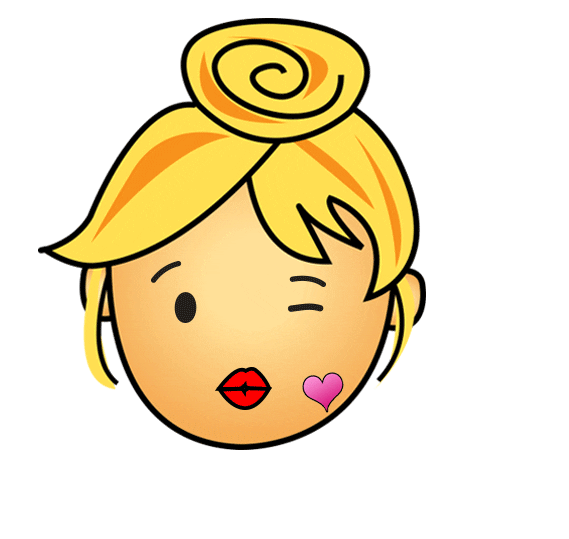 I Love You Kiss Sticker by Moxies