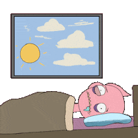 Tired Comedy Sticker