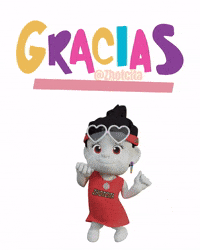 Sweet Girl Gracias GIF by Zhotcita