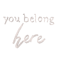 You Belong Here Sticker by Lighthouse Church