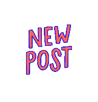 New Post Click Sticker by Steph Stilwell