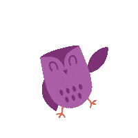 TheLittleRange laugh laughing silly owl Sticker