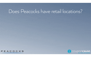 Faq Peacocks GIF by Coupon Cause