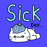 Sick White Cat GIF by Mikitti