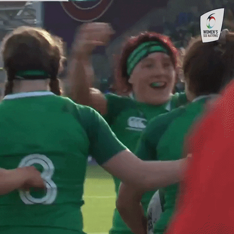 Womens6Nations giphyupload rugby ireland irish GIF