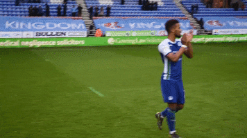 nathan byrne applause GIF by Wigan Athletic