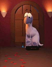 Date Night Surprise GIF by Claynosaurz