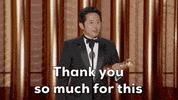 Steven Yeun Thank You GIF by Golden Globes