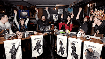 outsidexbox waving dnd dd arms up GIF