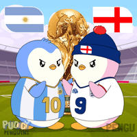 Vamos Argentina World Cup GIF by Pudgy Penguins