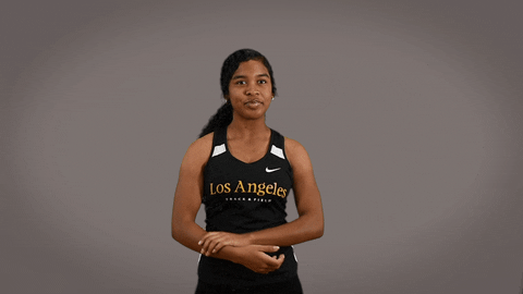 Cal State La Track GIF by Cal State LA Golden Eagles