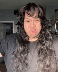 Long Hair Asian GIF