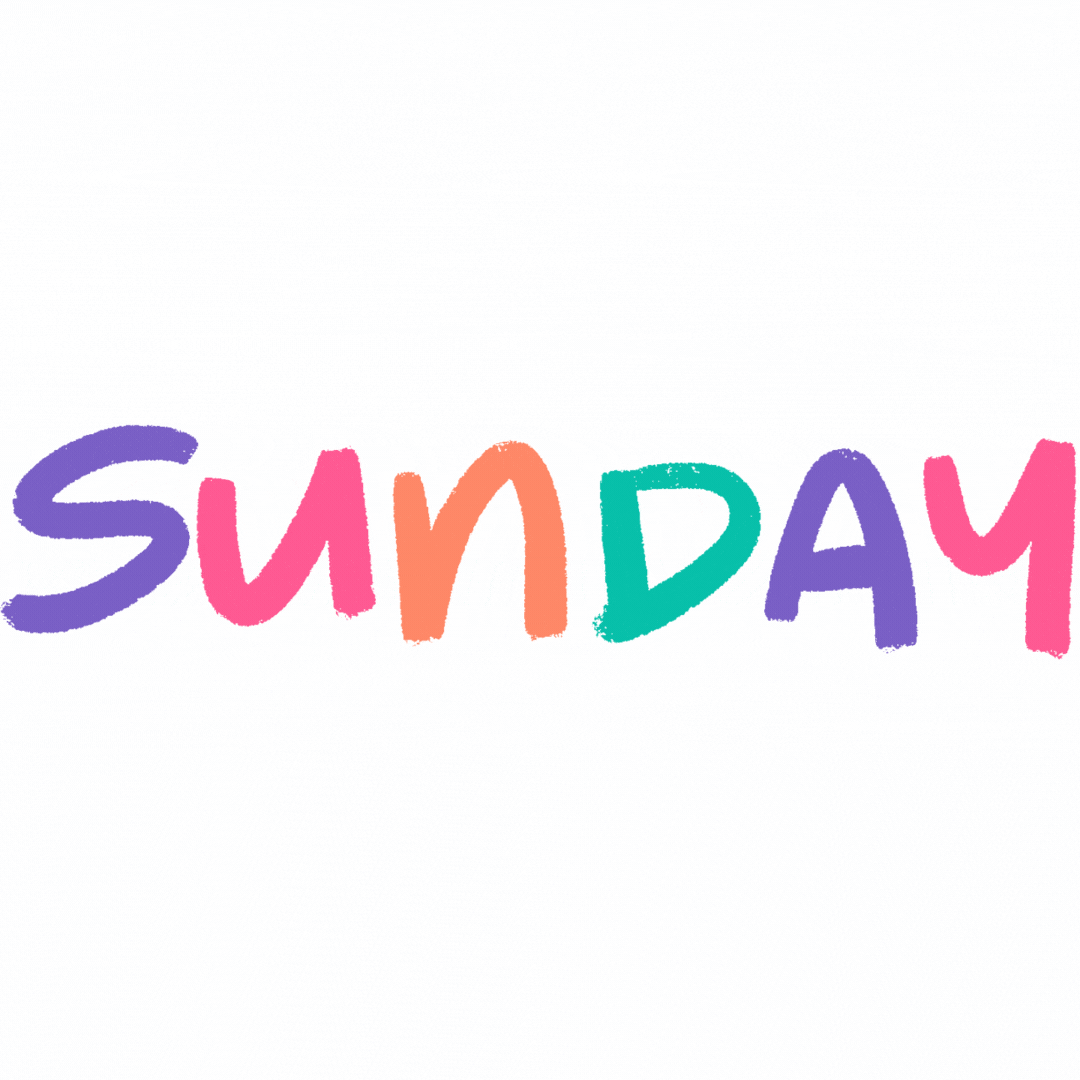 Happy Sunday Illustration GIF by Digital Pratik