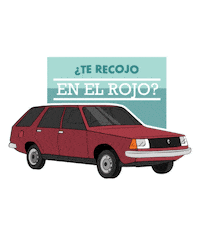 RenaultCol renault renaultco renault 12 feria de flores Sticker