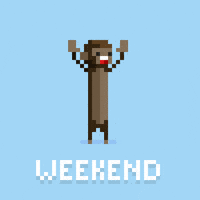 Happy Fin De Semana GIF by BasedMinis