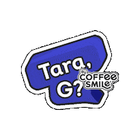 Lets Go Coffee Smile Sticker by Gardenia PH