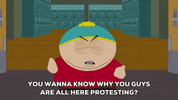 angry eric cartman GIF by South Park 