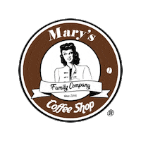 Logo Marys Sticker by Mary's Coffee Shop