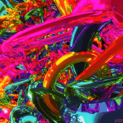 Rainbow Glow GIF by Yizr