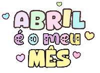 Abril Sticker