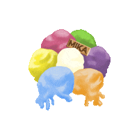 melting ice cream Sticker by MIKA