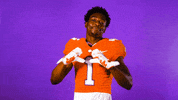 I Love You Heart GIF by Clemson Tigers