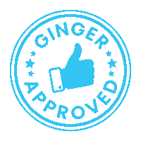 thebluebottletree tbbt ginger approved Sticker