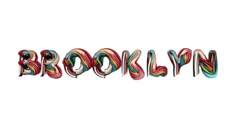New York City Rainbow Sticker by Lauryn Siegel