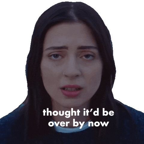 Sad Over It Sticker by Lizzy McAlpine