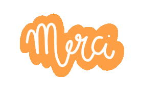 Merci Beaucoup Thank You Sticker