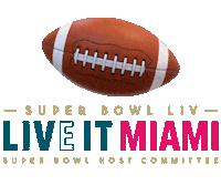 MIASBLIV miami super bowl superbowl sbliv Sticker