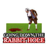 Investigating Rabbit Hole Sticker