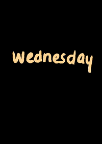 rion_krby day week today wednesday GIF