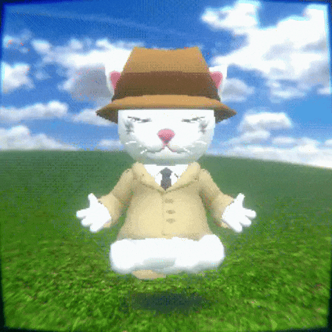 Relaxed Sky Blue GIF