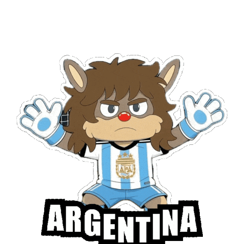 Vamos Argentina World Cup Sticker