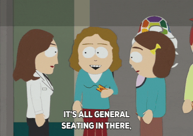 checking stubs speaking GIF by South Park 