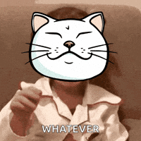 Cat Whatever GIF by ShiroNeko