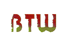 Glitch Text Sticker