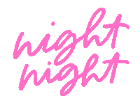 Night Night Jillianadriana Sticker