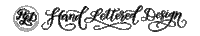Sticker by Hand Lettered Design