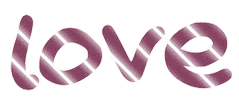 Text Love Sticker