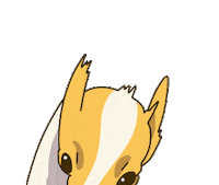 Animation Dog Sticker