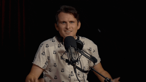 roosterteeth giphyupload rooster teeth rude rt podcast GIF