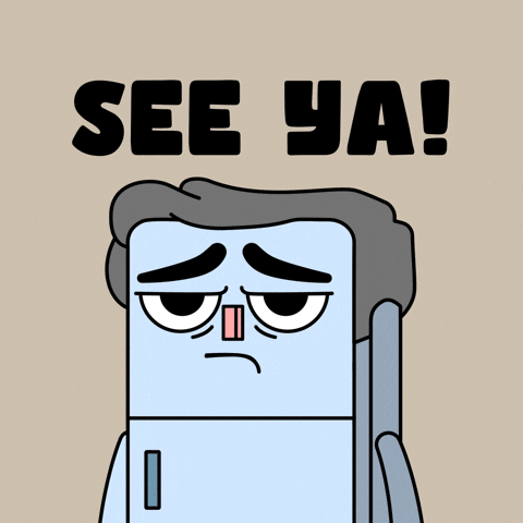 Tired See Ya GIF by Nexio