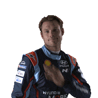 andreas mikkelsen hyundai Sticker by FIA World Rally Championship