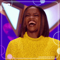 Laugh Oti Mabuse GIF by The Masked Singer UK & The Masked Dancer UK
