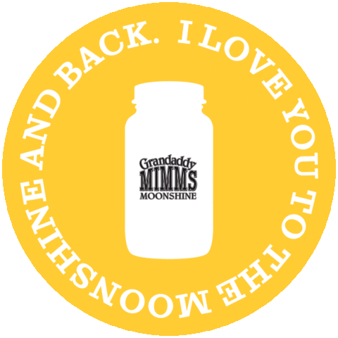 grandaddymimms giphyupload shine vodka moonshine Sticker