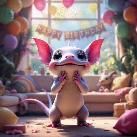 Party Surprise GIF by pixoltl
