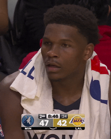 Confused Nba GIF by Minnesota Timberwolves